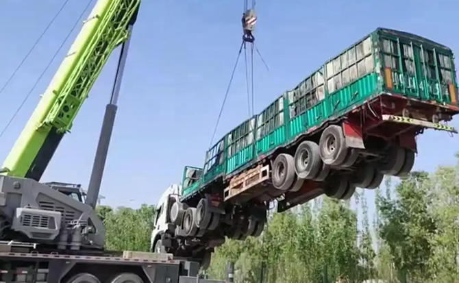恩平道路脱困救援案例